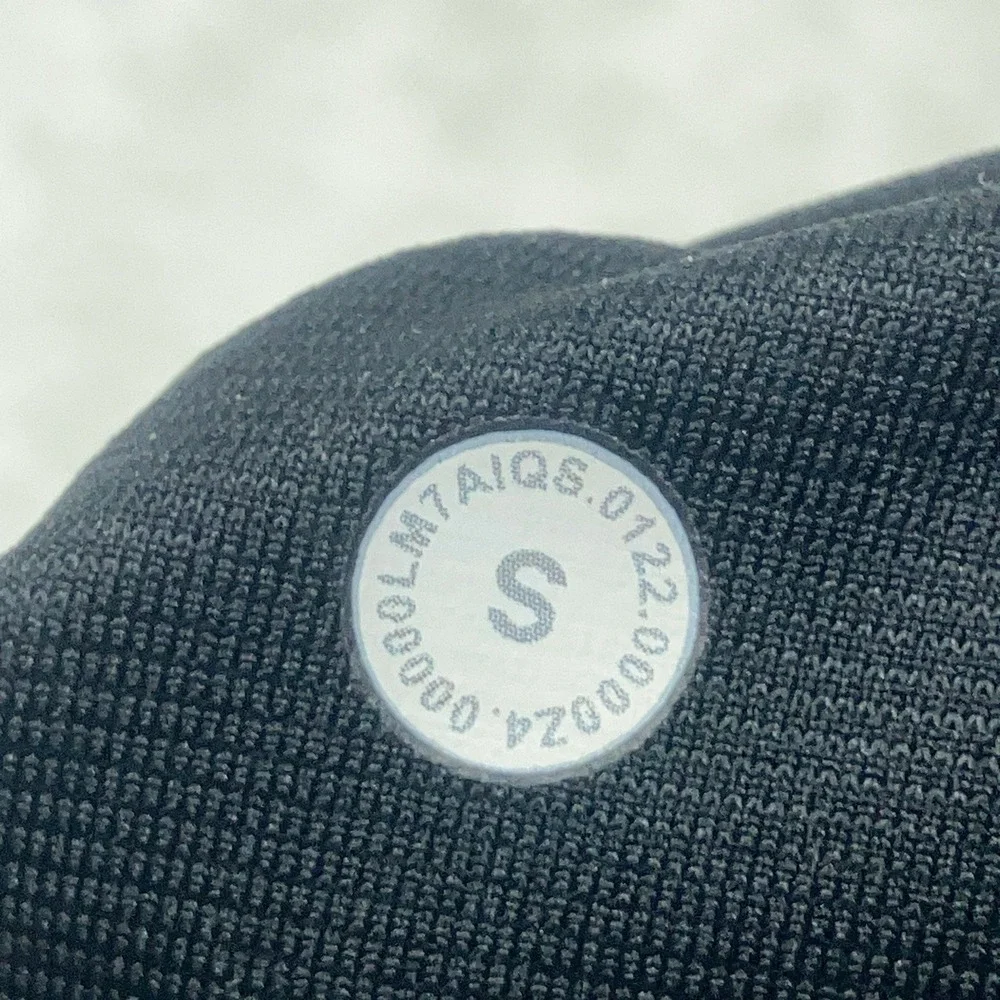 Lululemon Black Pace Breaker Linerless 9